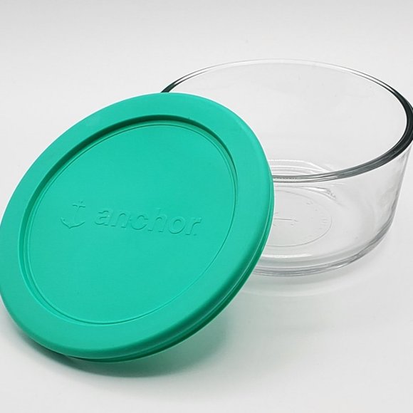 Anchor Hocking 4, 2, & 1 Cup Storage Glass Bowls w/ Lids Bundle - Picture 5 of 11